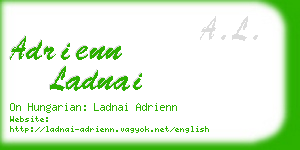 adrienn ladnai business card